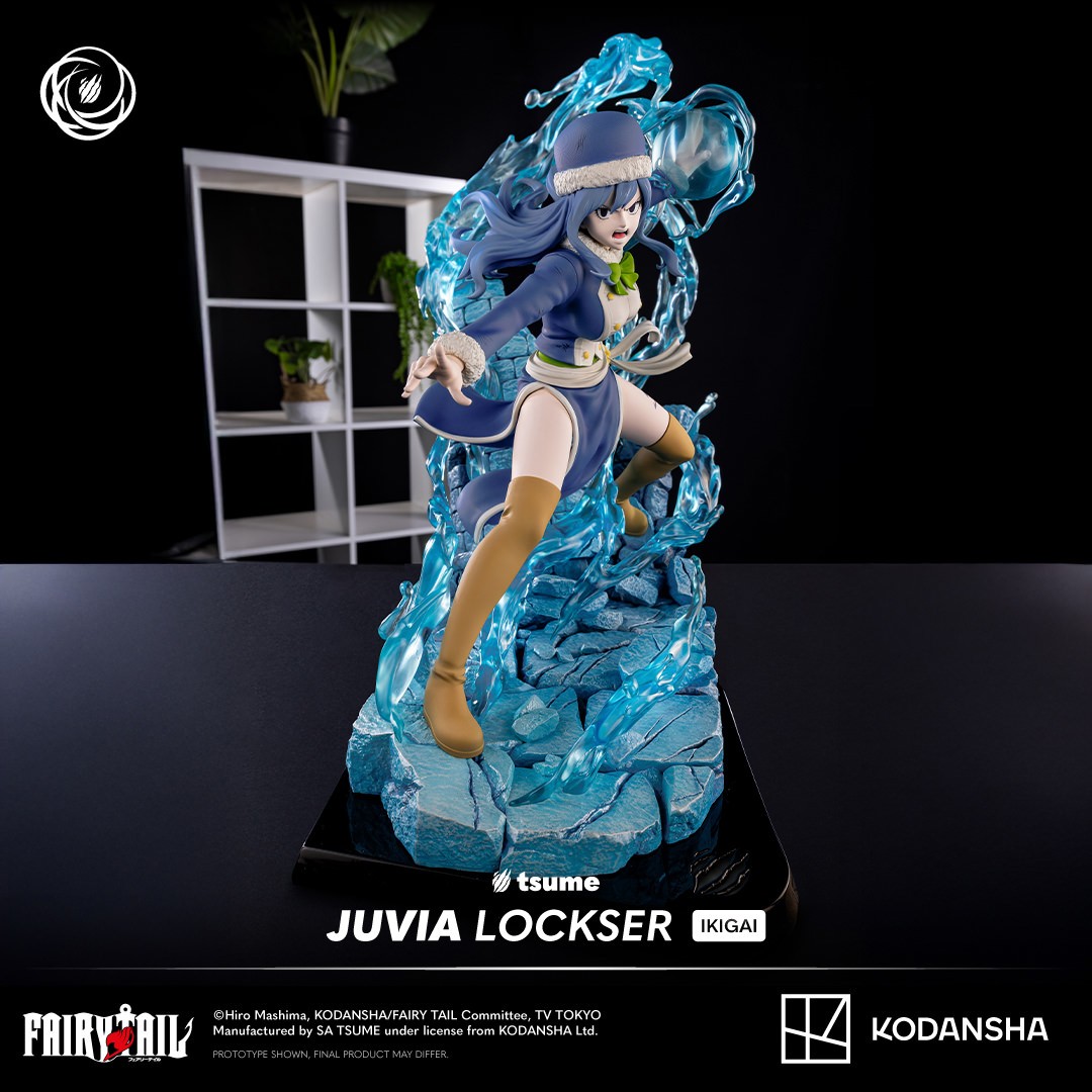 Fairy Tail Juvia Lockser Ikigai Statues  (Prototype Shown) View 6