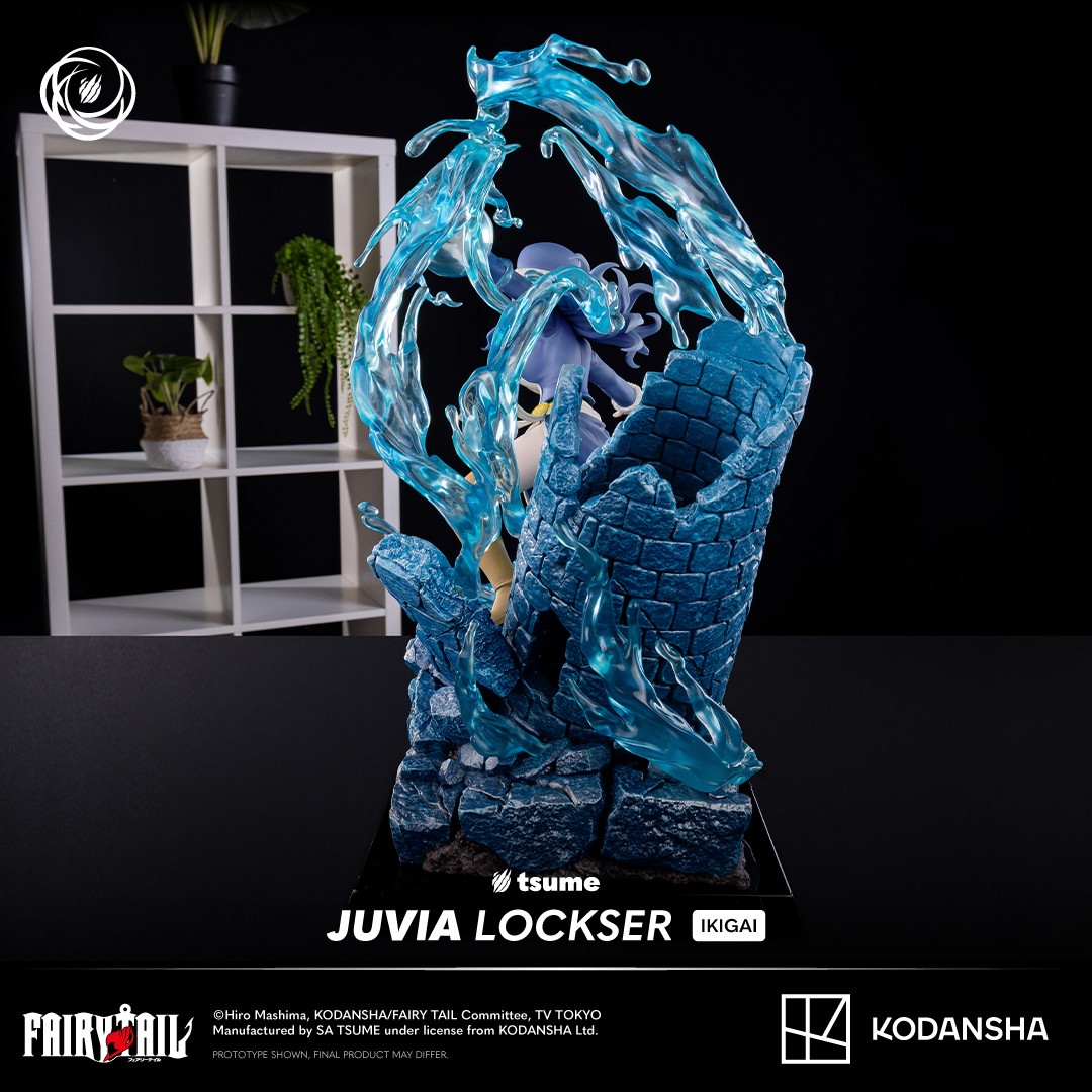 Fairy Tail Juvia Lockser Ikigai Statues  (Prototype Shown) View 8
