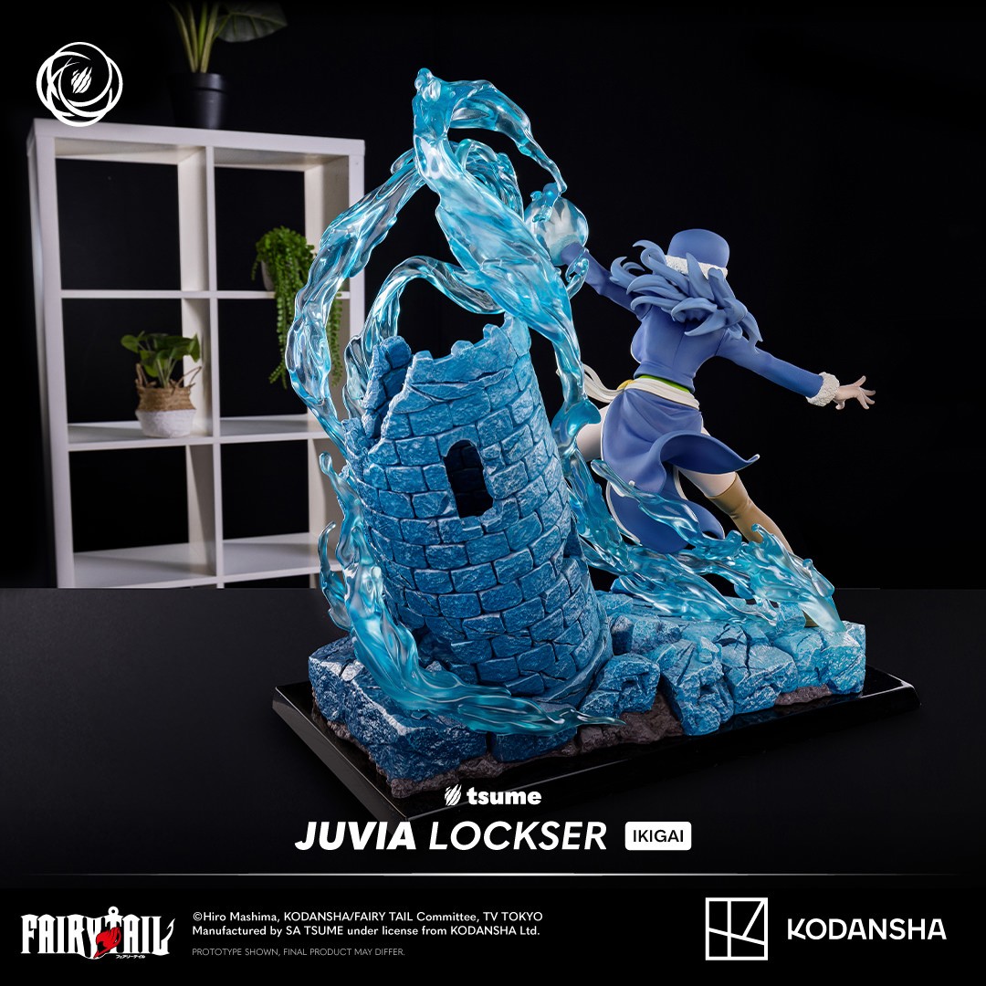 Fairy Tail Juvia Lockser Ikigai Statues  (Prototype Shown) View 9