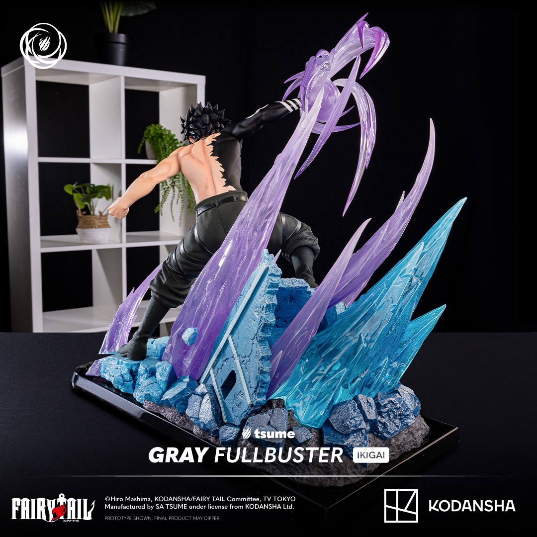 Fairy Tail Gray Fullbuster Ikigai Statues  (Prototype Shown) View 3
