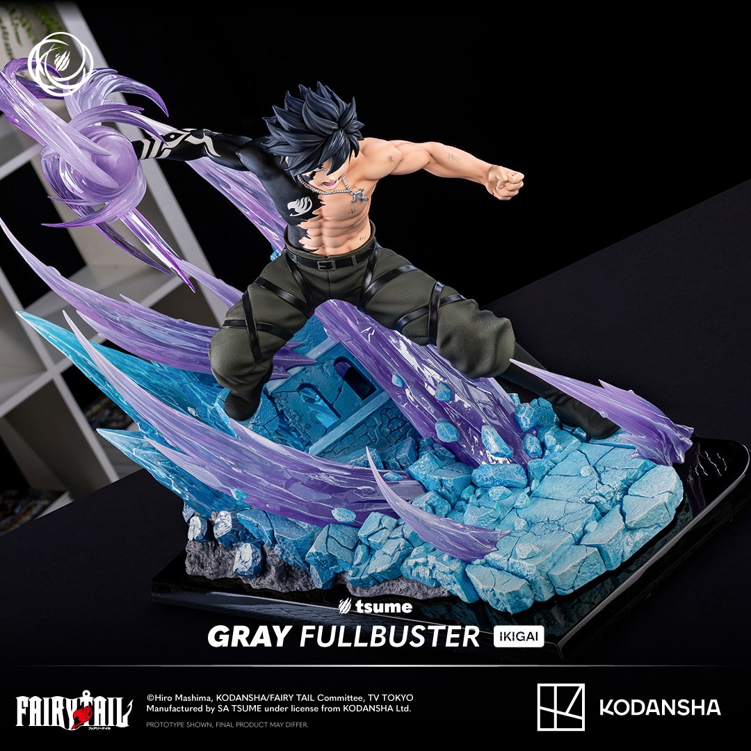 Fairy Tail Gray Fullbuster Ikigai Statues  (Prototype Shown) View 4