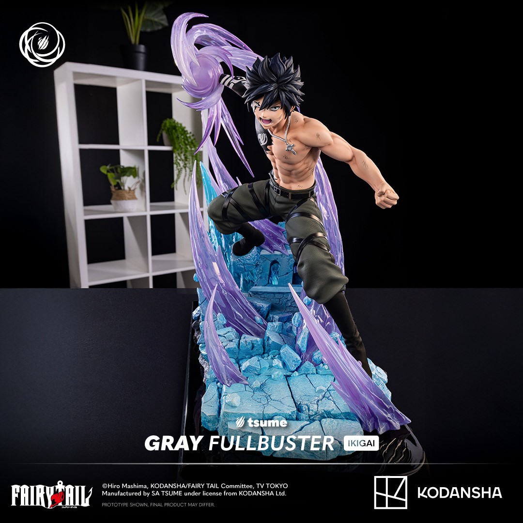 Fairy Tail Gray Fullbuster Ikigai Statues  (Prototype Shown) View 6