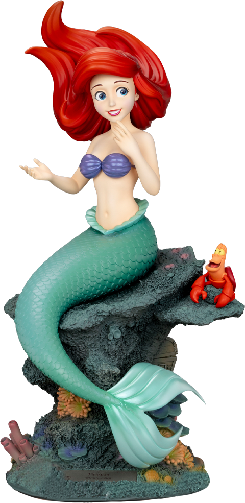 Disney Ariel & Sebastian Statues  (Prototype Shown) View 10