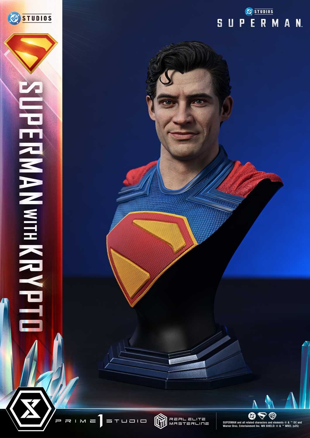 DC Comics Superman with Krypto 1:3 Scale Statue  (Prototype Shown) View 12