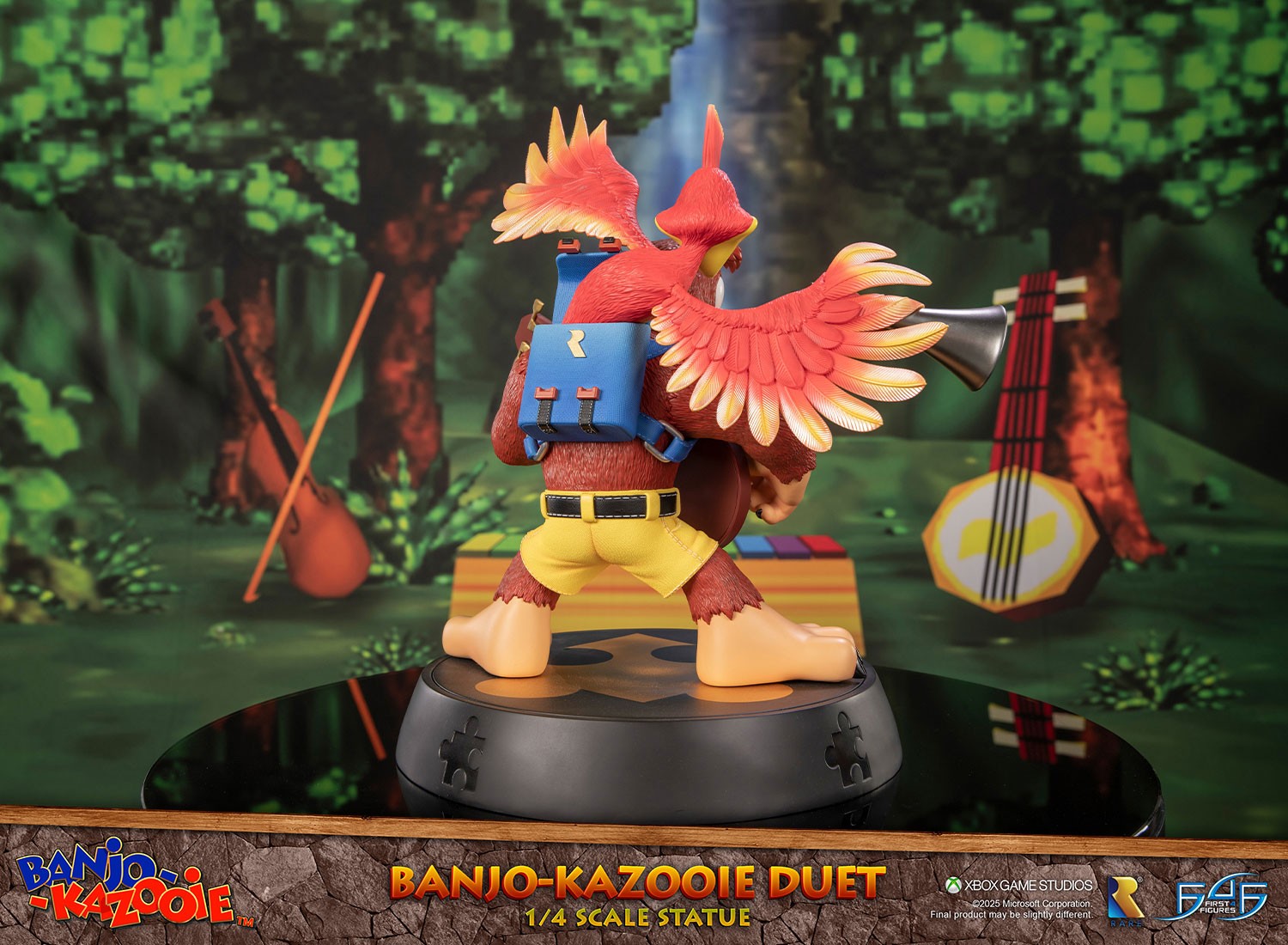 Banjo-Kazooie Banjo-Kazooie Duet Quarter Scale Statue  (Prototype Shown) View 8