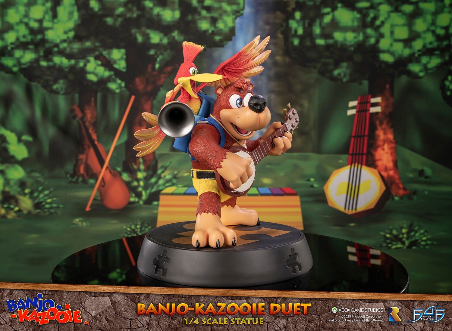 Banjo-Kazooie Banjo-Kazooie Duet Quarter Scale Statue  (Prototype Shown) View 9