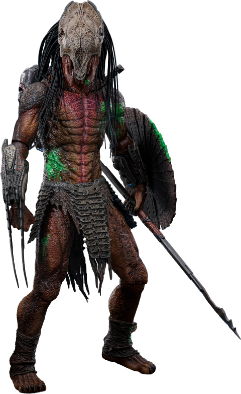 Feral Predator (Battle Damaged Version) Sixth Scale Figure by Hot
