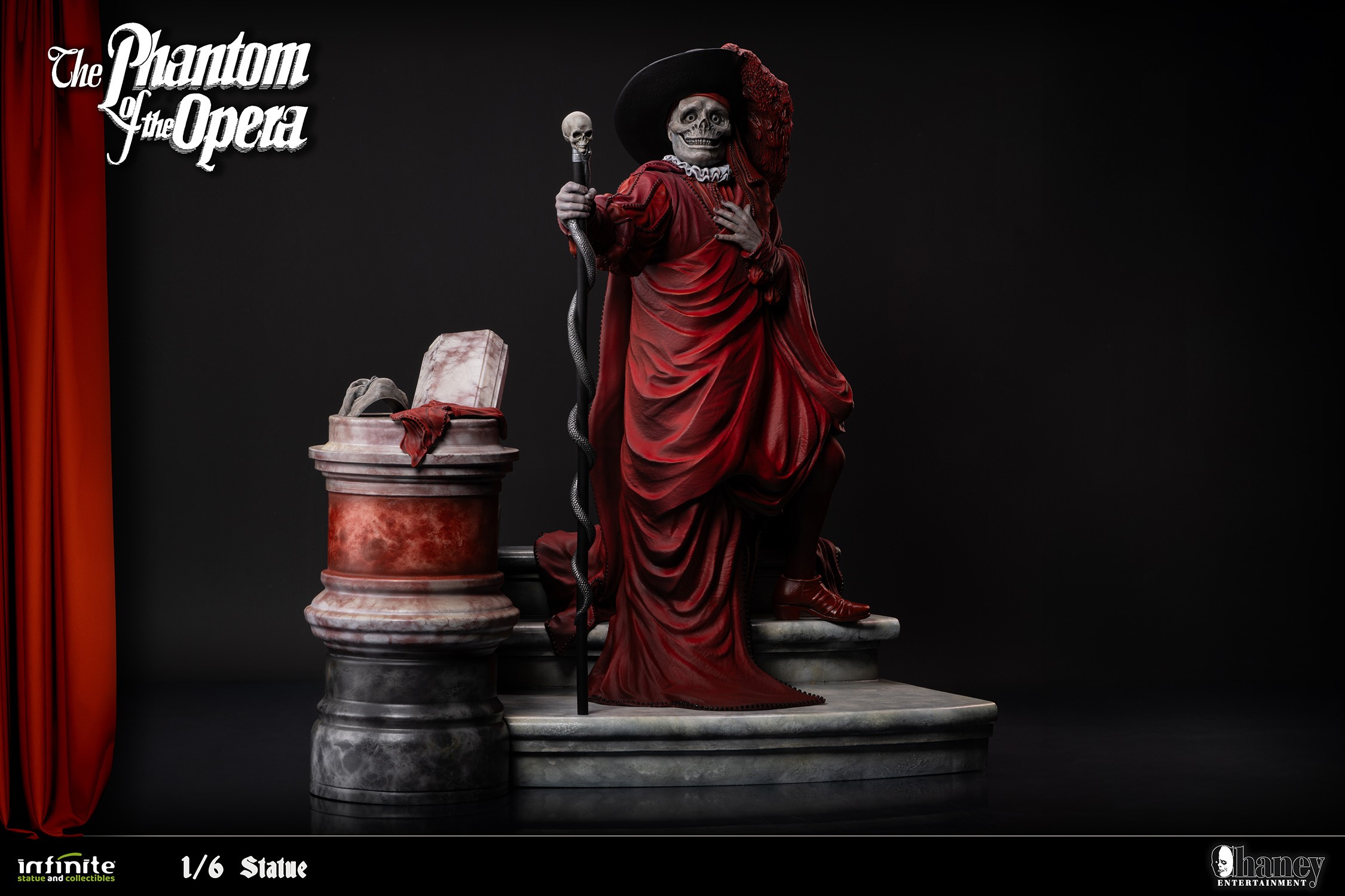 The Phantom of the Opera Lon Chaney “The Phantom of the Opera” Statues  (Prototype Shown) View 7