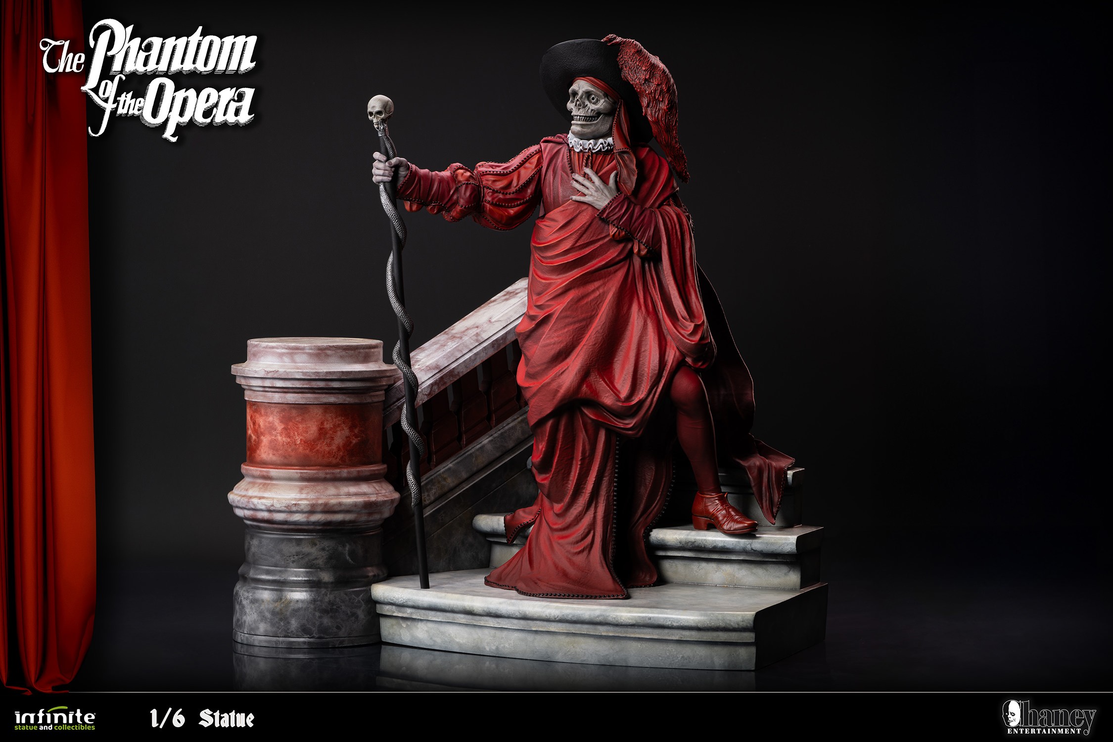 The Phantom of the Opera Lon Chaney “The Phantom of the Opera” Statues  (Prototype Shown) View 8