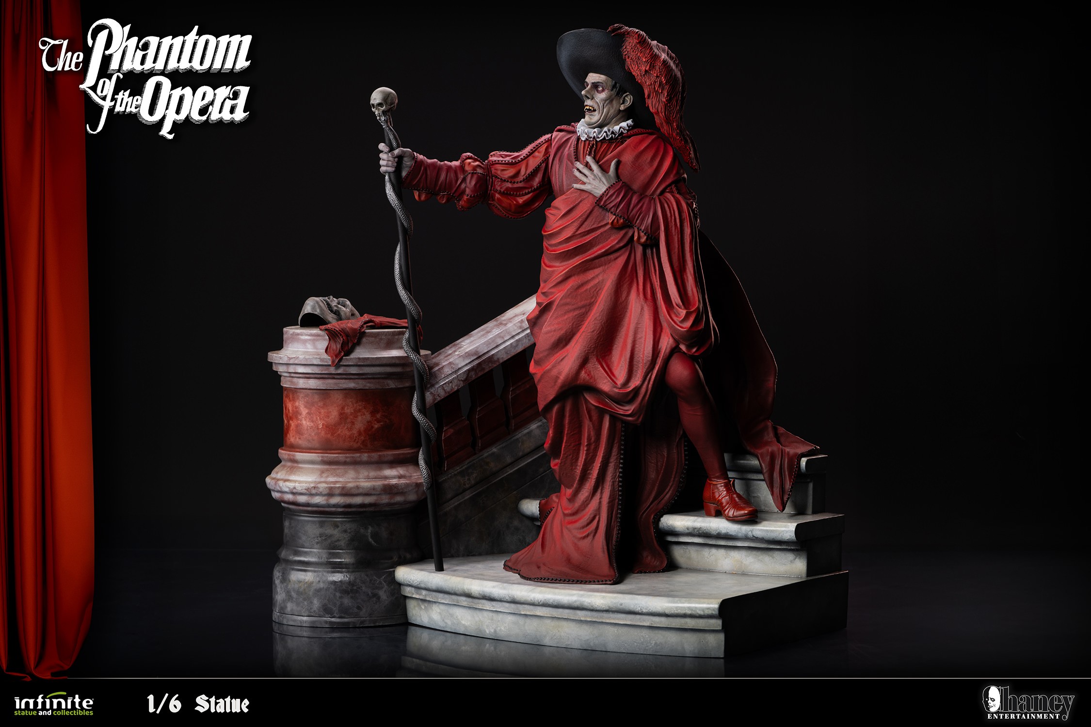 The Phantom of the Opera Lon Chaney “The Phantom of the Opera” Statues  (Prototype Shown) View 10