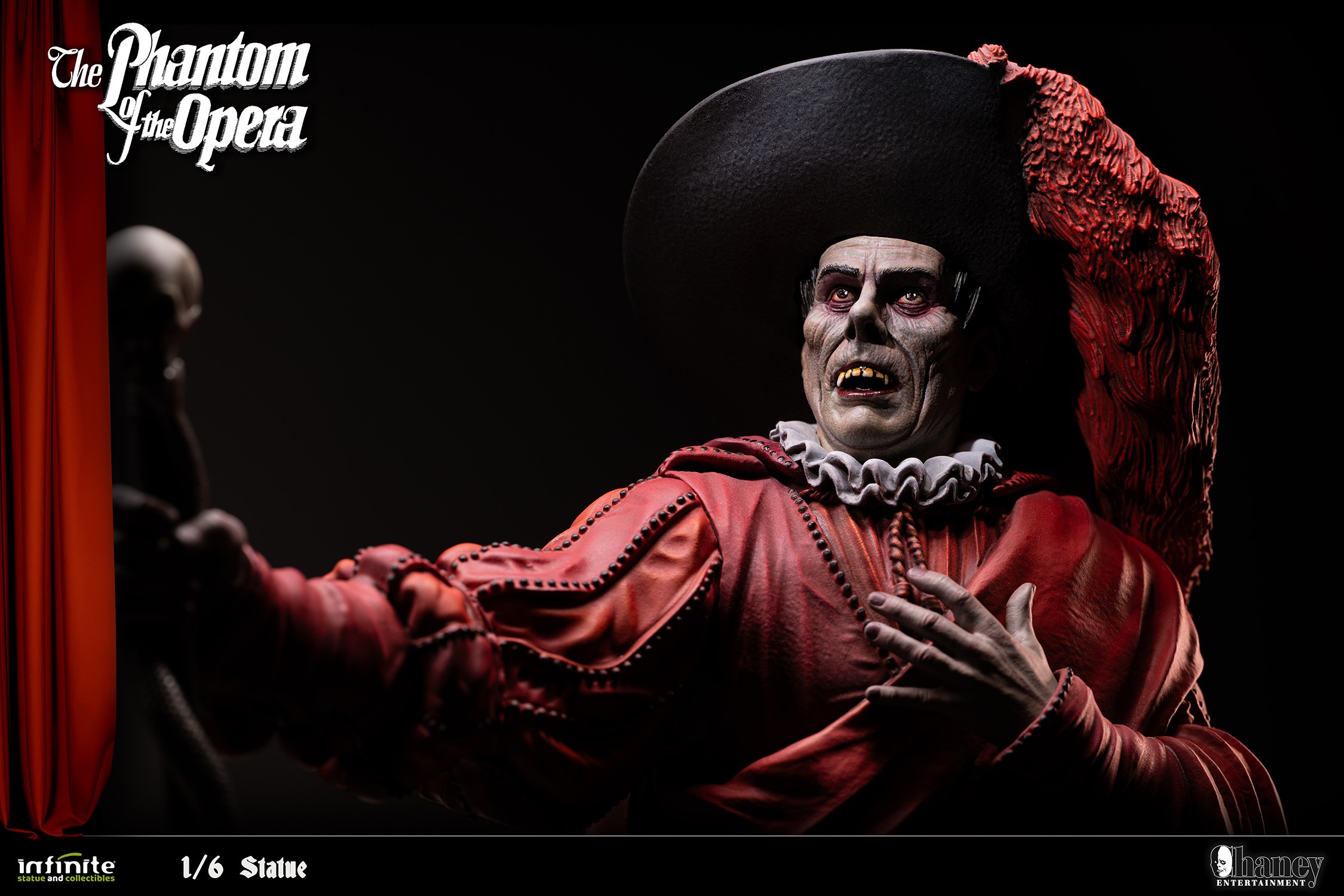 The Phantom of the Opera Lon Chaney “The Phantom of the Opera” Statues  (Prototype Shown) View 12