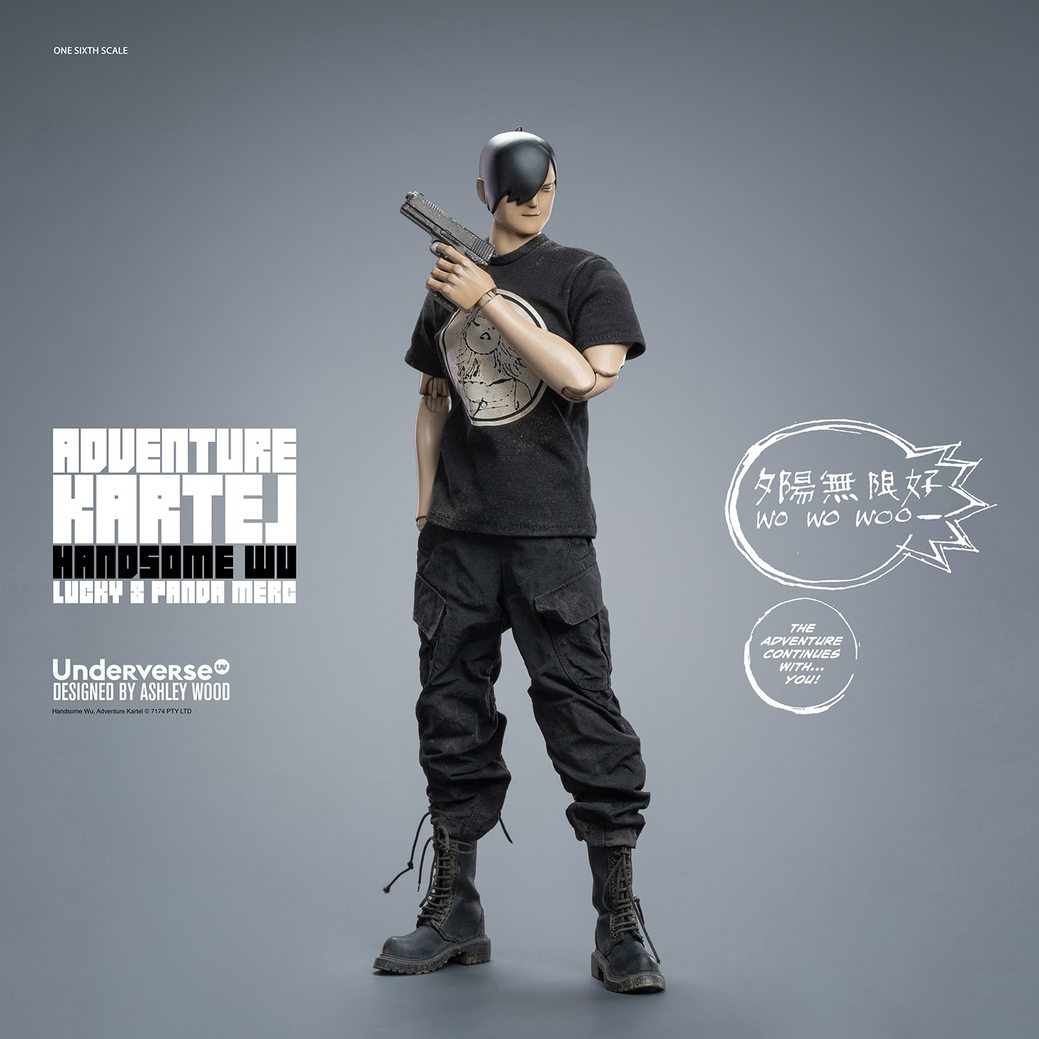 Adventure Kartel Dirty Boi Panda Handsome Wu Sixth Scale Figure  (Prototype Shown) View 6