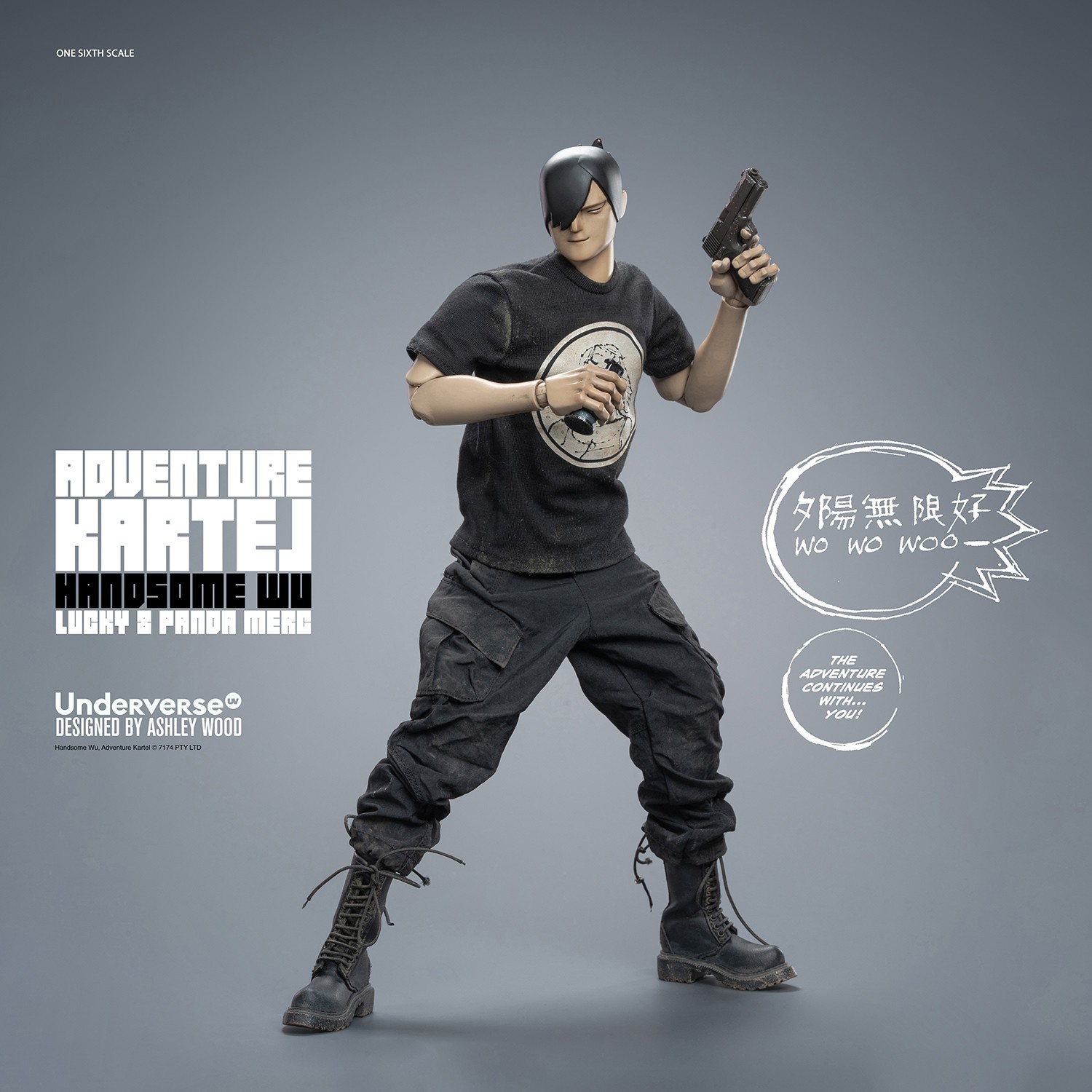Adventure Kartel Dirty Boi Panda Handsome Wu Sixth Scale Figure  (Prototype Shown) View 7
