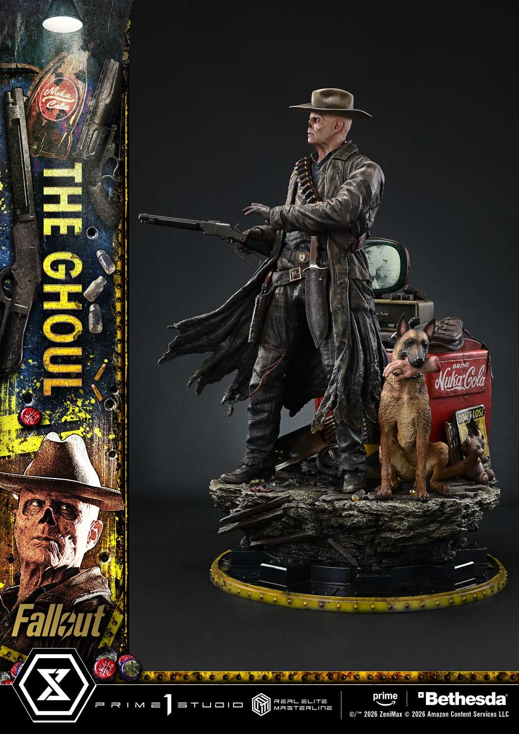 Fallout The Ghoul Quarter Scale Statue  (Prototype Shown) View 8