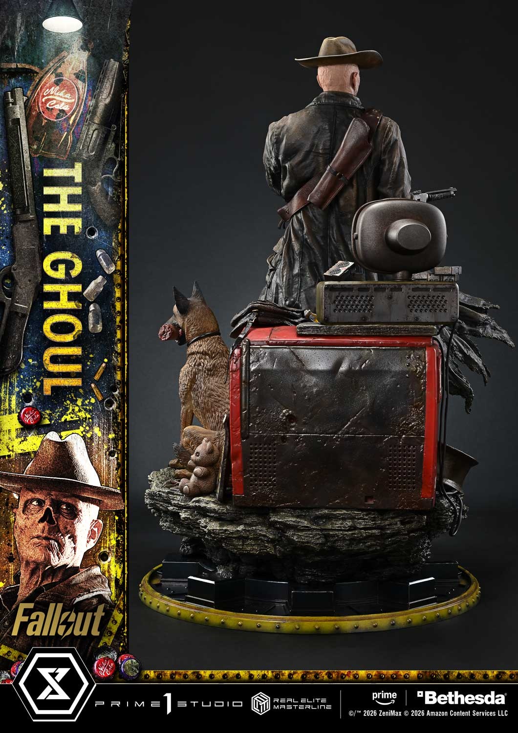 Fallout The Ghoul Quarter Scale Statue  (Prototype Shown) View 9