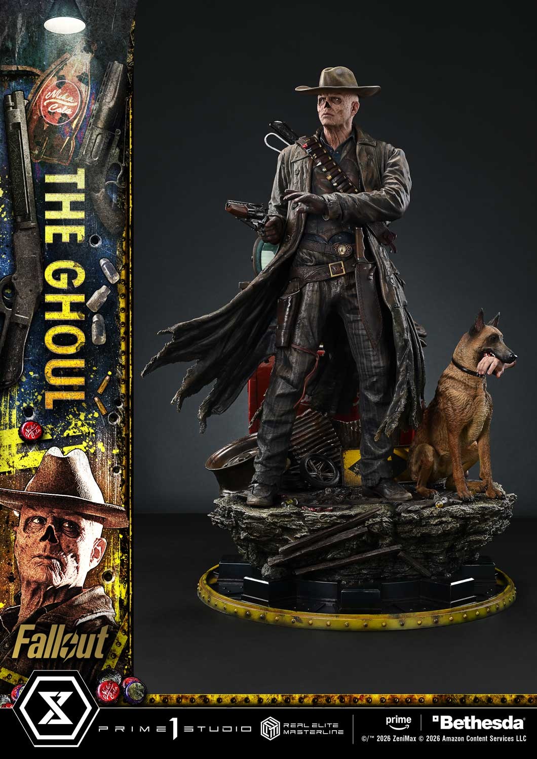 Fallout The Ghoul Quarter Scale Statue  (Prototype Shown) View 11