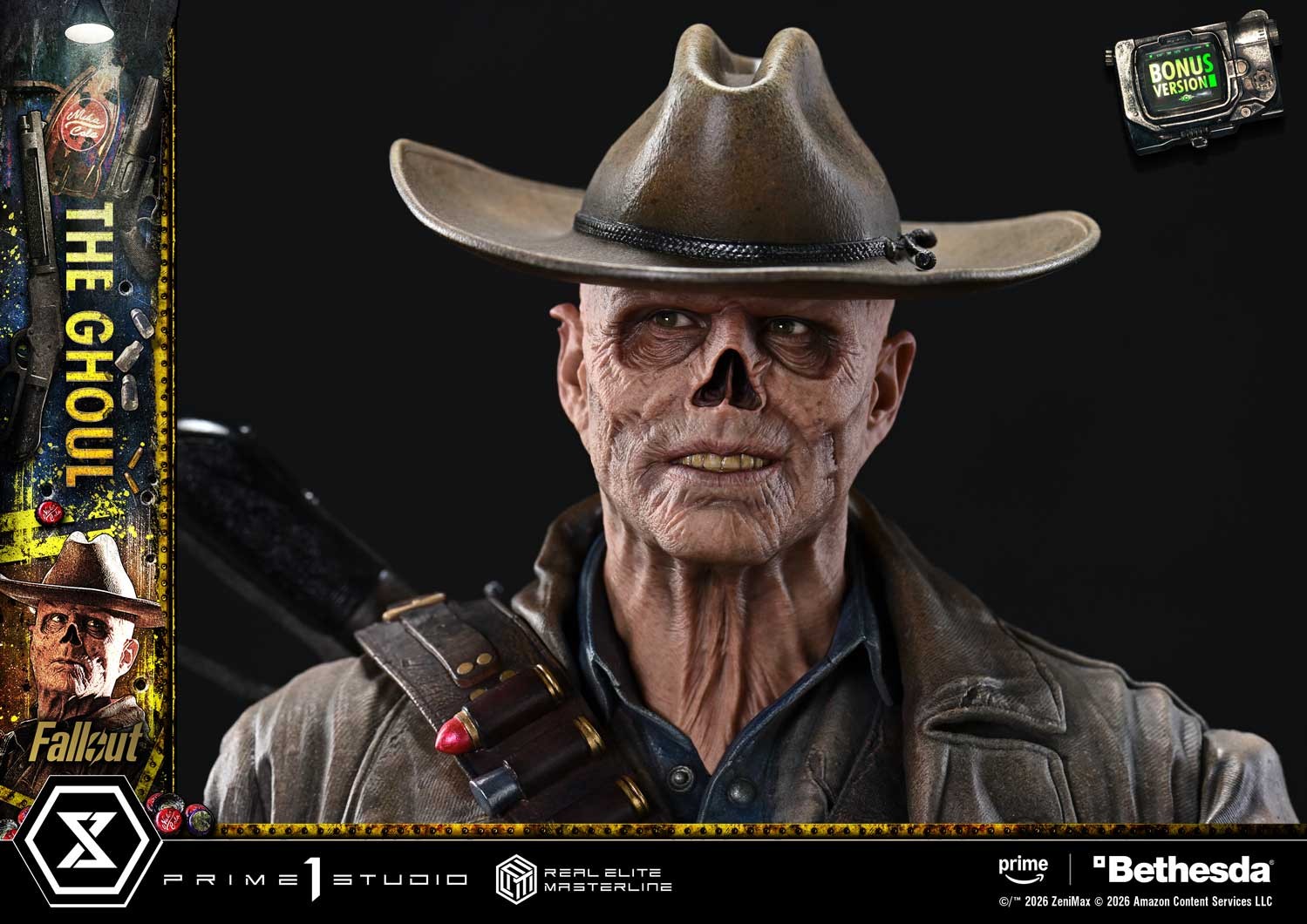 Fallout The Ghoul (Deluxe Bonus Version) Quarter Scale Statue  (Prototype Shown) View 7