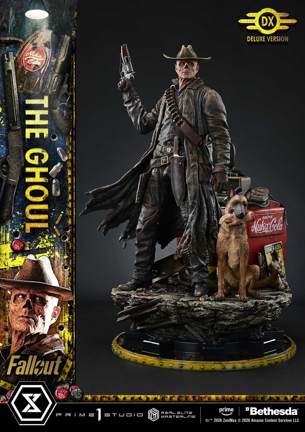 Fallout The Ghoul (Deluxe Bonus Version) Quarter Scale Statue  (Prototype Shown) View 11