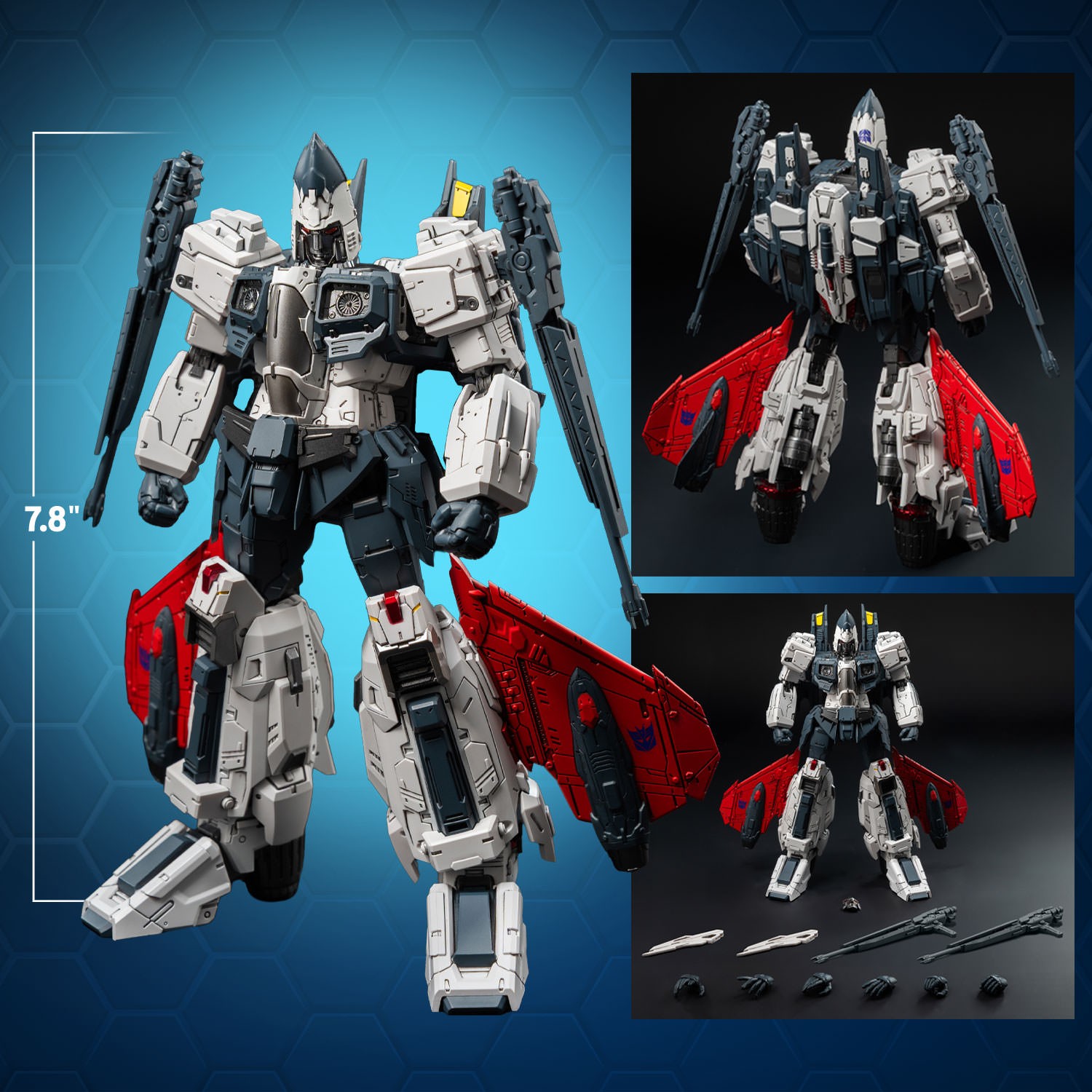 Transformers Ramjet MDLX Action Figure  (Prototype Shown) View 2