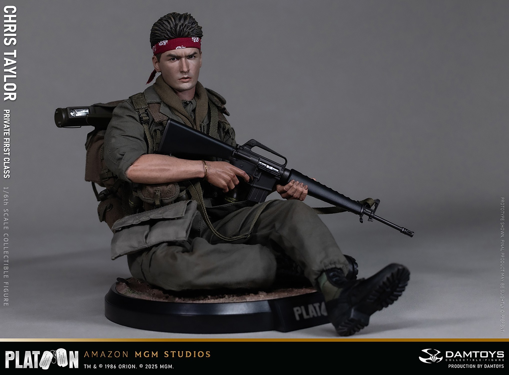 Platoon Chris Taylor Sixth Scale Figure  (Prototype Shown) View 10