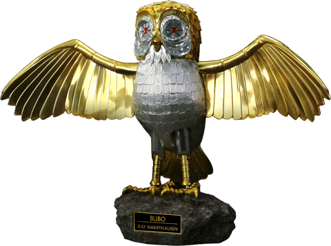 Ray Harryhausen Bubo (Gold Patina Edition) Life-Size Replica  (Prototype Shown) View 7