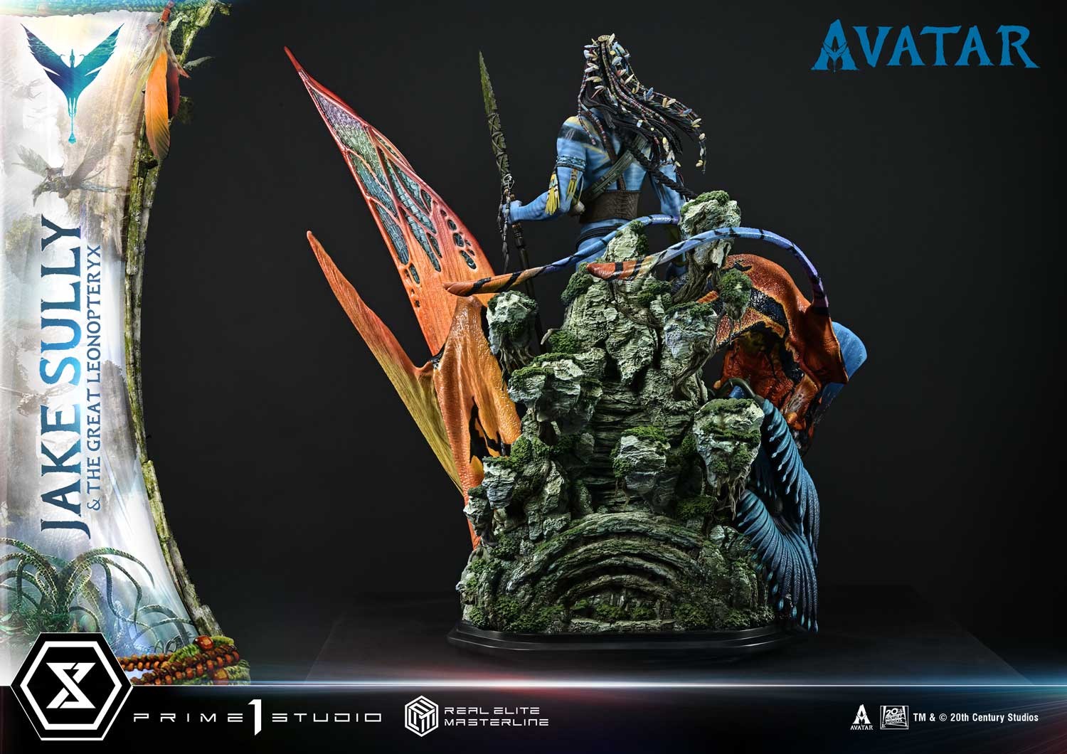 AVATAR Jake Sully & the Great Leonopteryx Quarter Scale Statue  (Prototype Shown) View 9