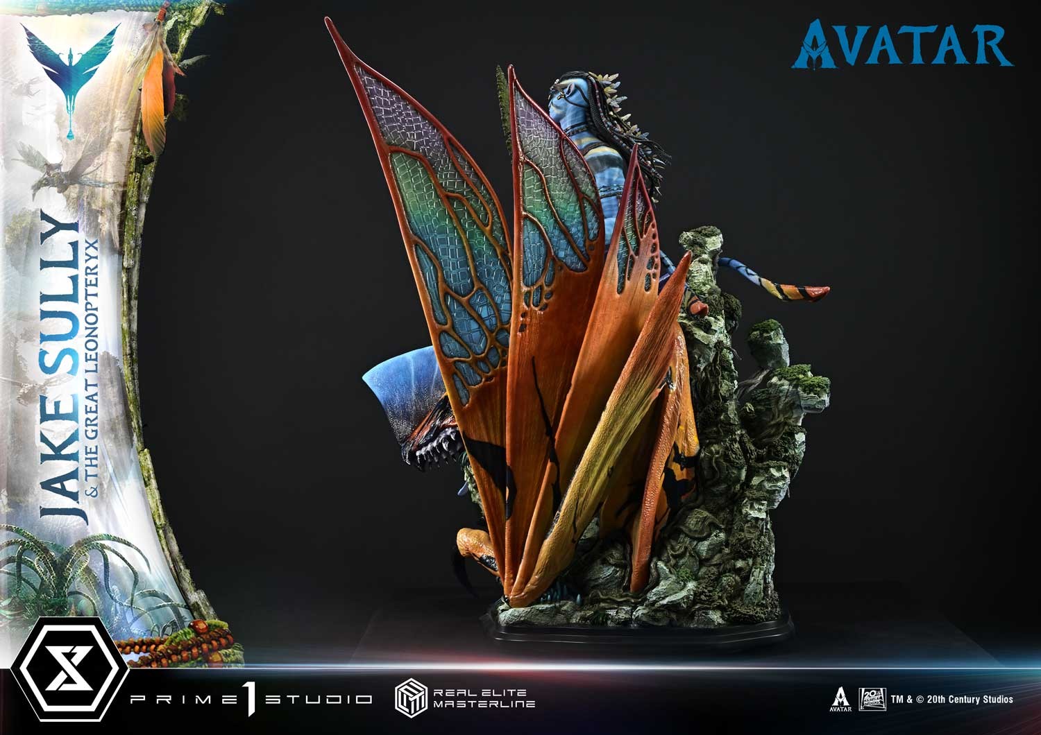 AVATAR Jake Sully & the Great Leonopteryx Quarter Scale Statue  (Prototype Shown) View 10