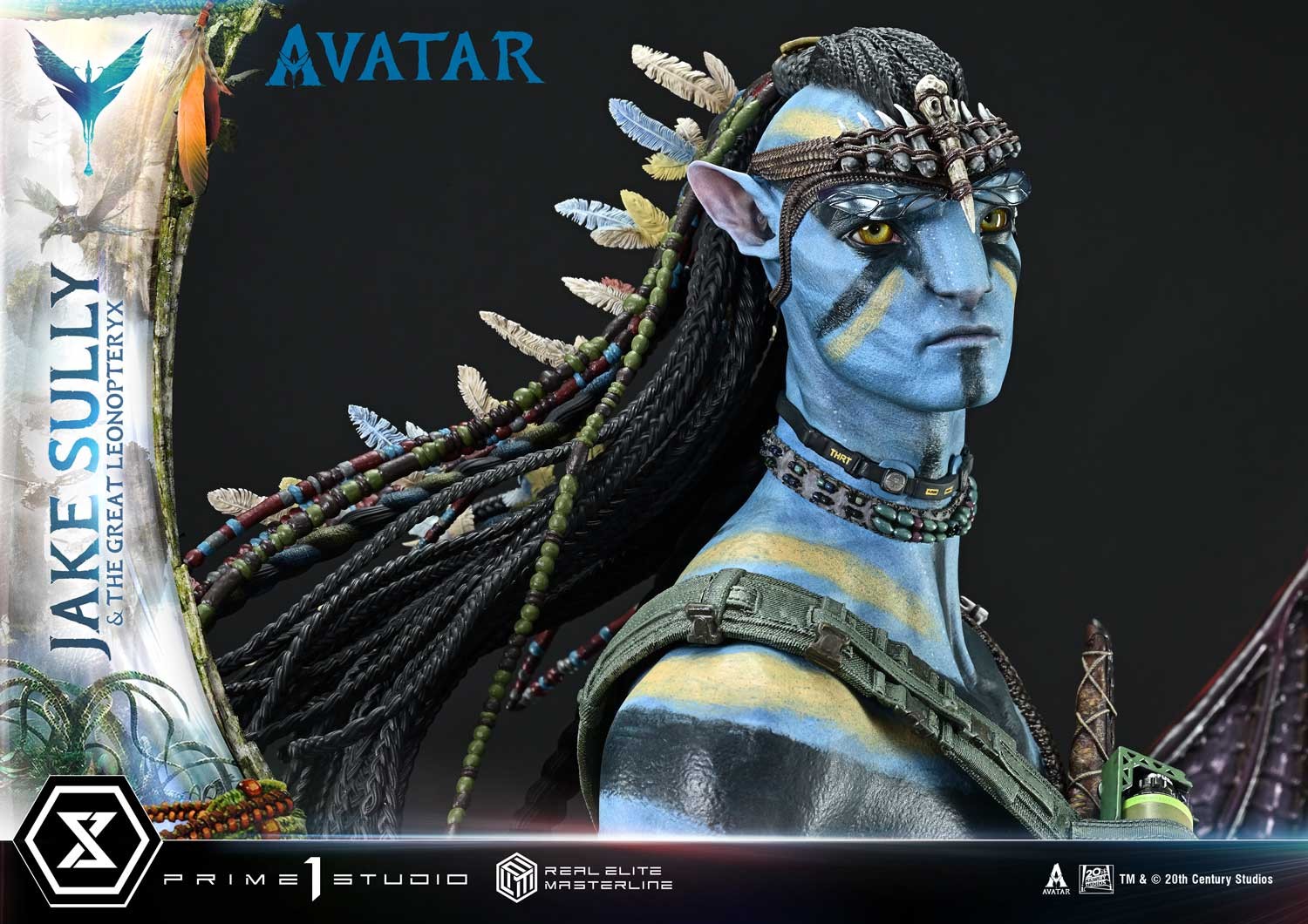 AVATAR Jake Sully & the Great Leonopteryx Quarter Scale Statue  (Prototype Shown) View 16