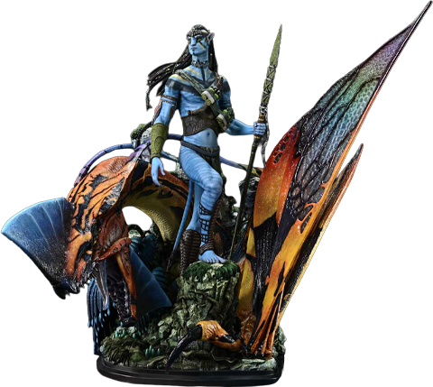 AVATAR Jake Sully & the Great Leonopteryx Quarter Scale Statue  (Prototype Shown) View 17
