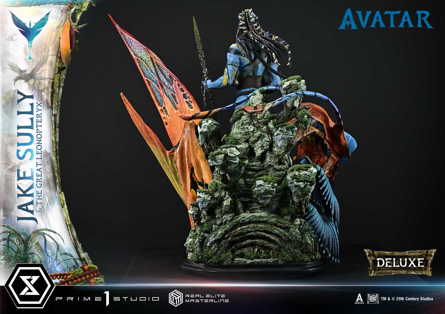 AVATAR Jake Sully & the Great Leonopteryx (Deluxe Version) Quarter Scale Statue  (Prototype Shown) View 12