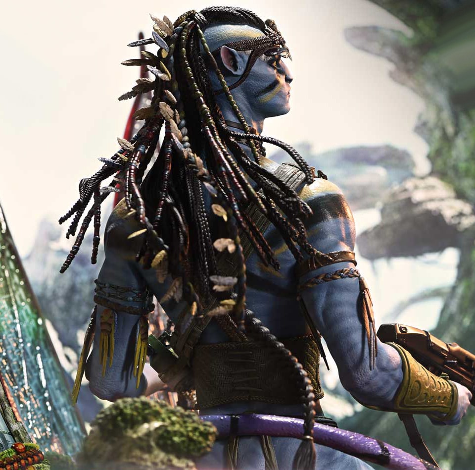 AVATAR Jake Sully & the Great Leonopteryx (Deluxe Bonus Version) Quarter Scale Statue  (Prototype Shown) View 5