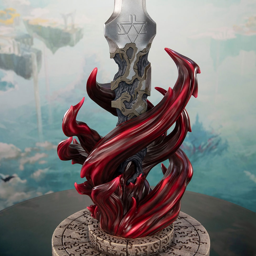 The Legend of Zelda Decayed Master Sword Statues  (Prototype Shown) View 4