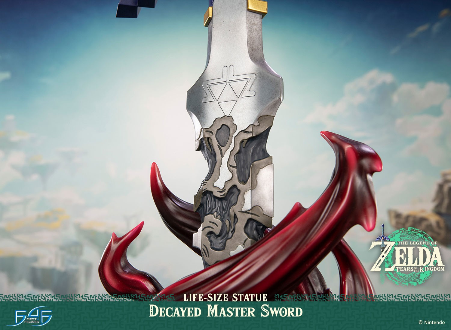 The Legend of Zelda Decayed Master Sword Statues  (Prototype Shown) View 10