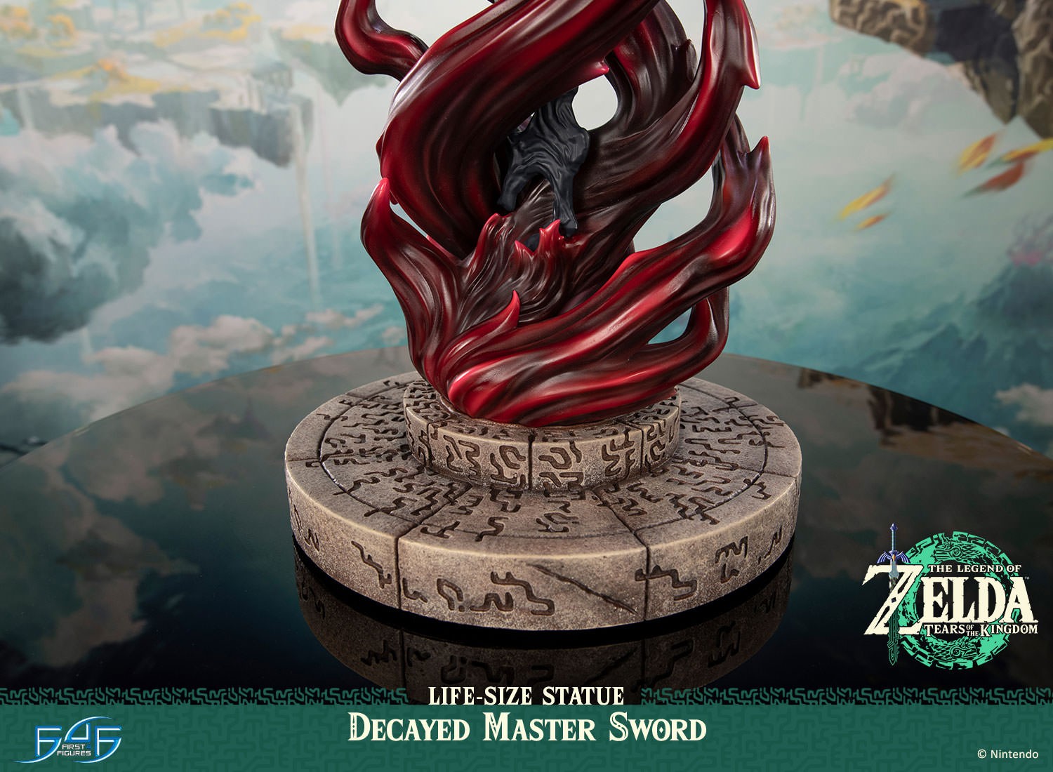 The Legend of Zelda Decayed Master Sword Statues  (Prototype Shown) View 12