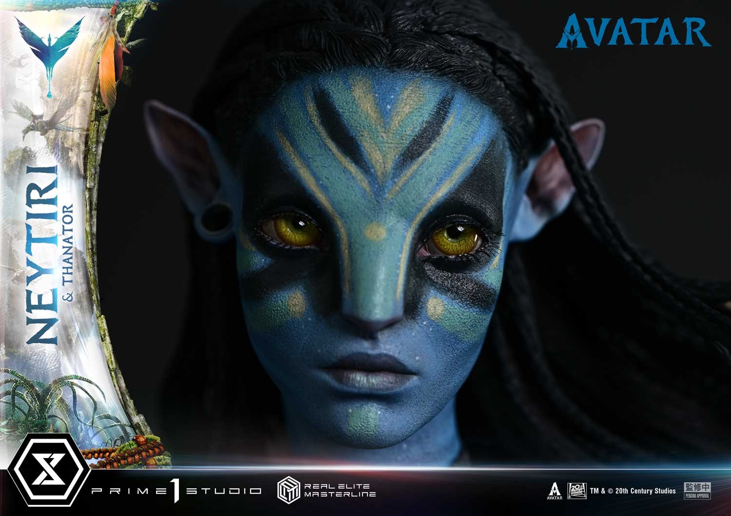 AVATAR Neytiri & Thanator Quarter Scale Statue  (Prototype Shown) View 7