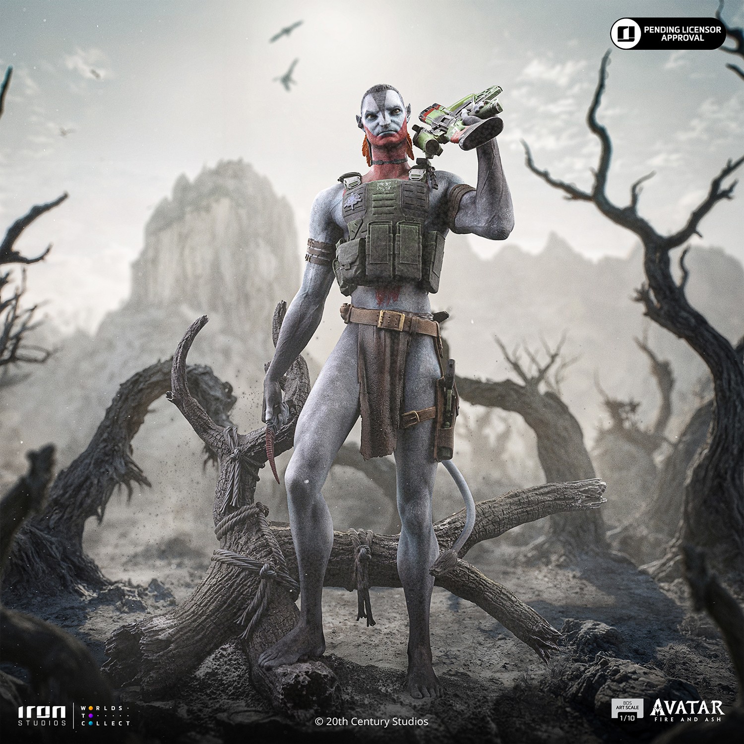AVATAR Miles Quaritch 1:10 Scale Statue  (Prototype Shown) View 1