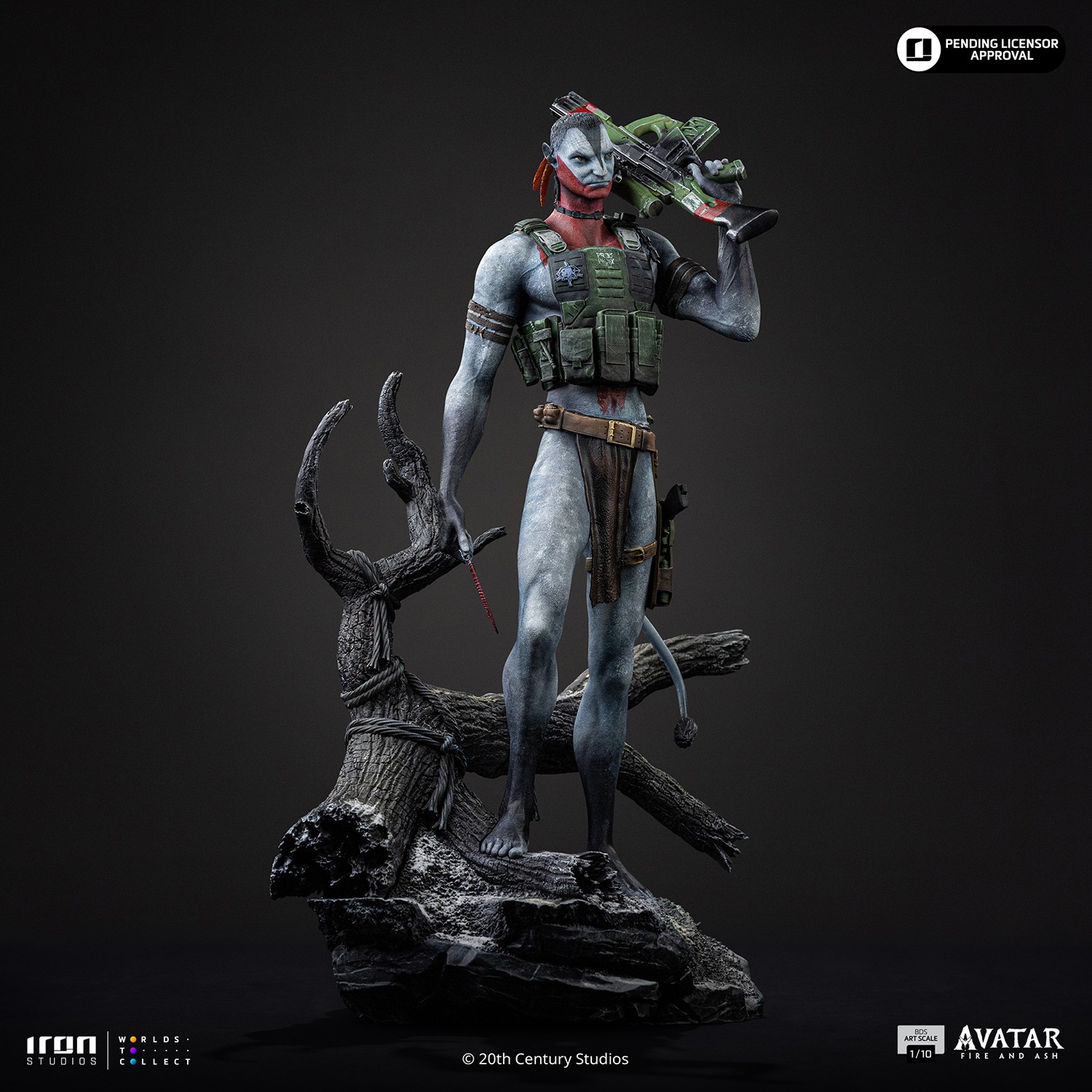 AVATAR Miles Quaritch 1:10 Scale Statue  (Prototype Shown) View 9