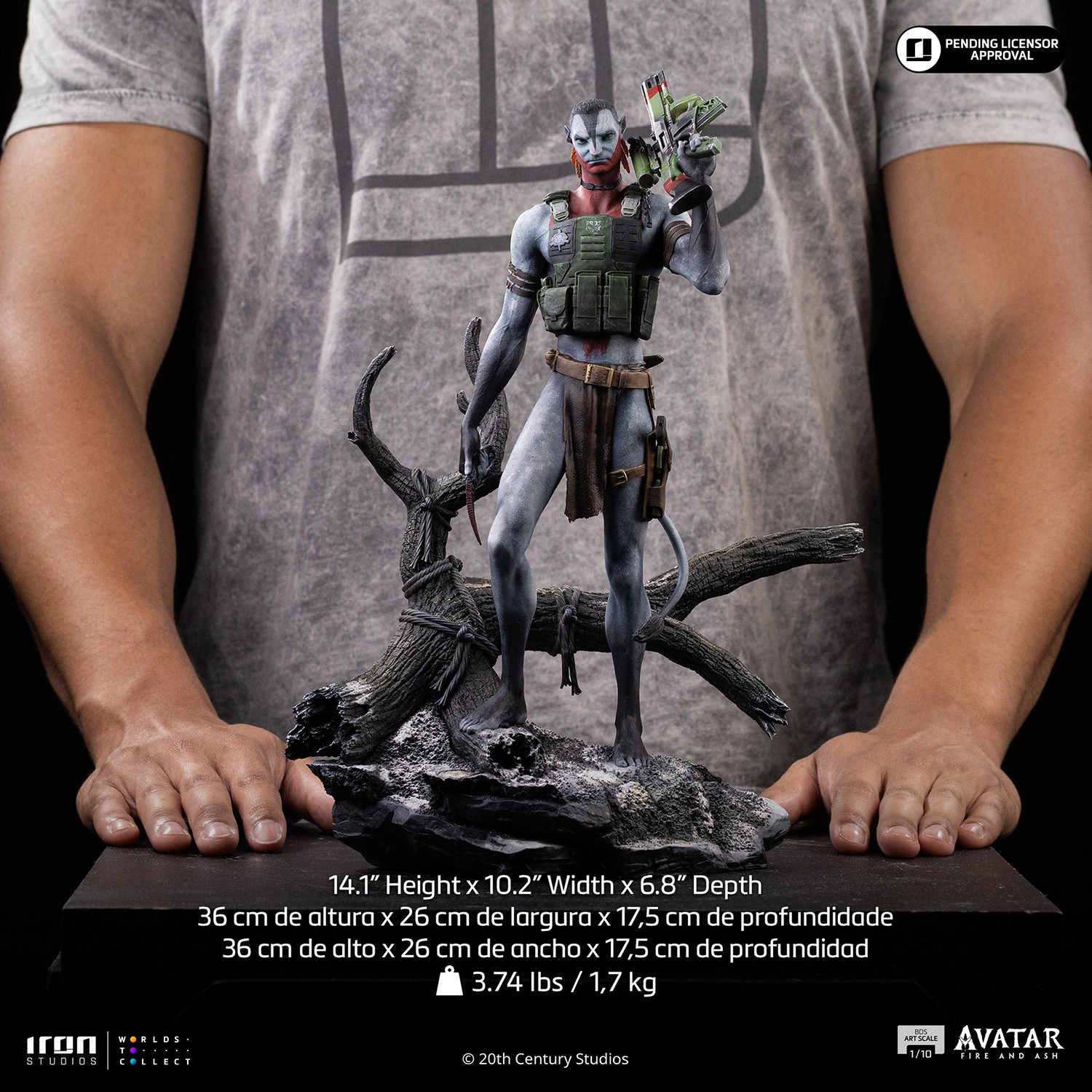 AVATAR Miles Quaritch 1:10 Scale Statue  (Prototype Shown) View 13