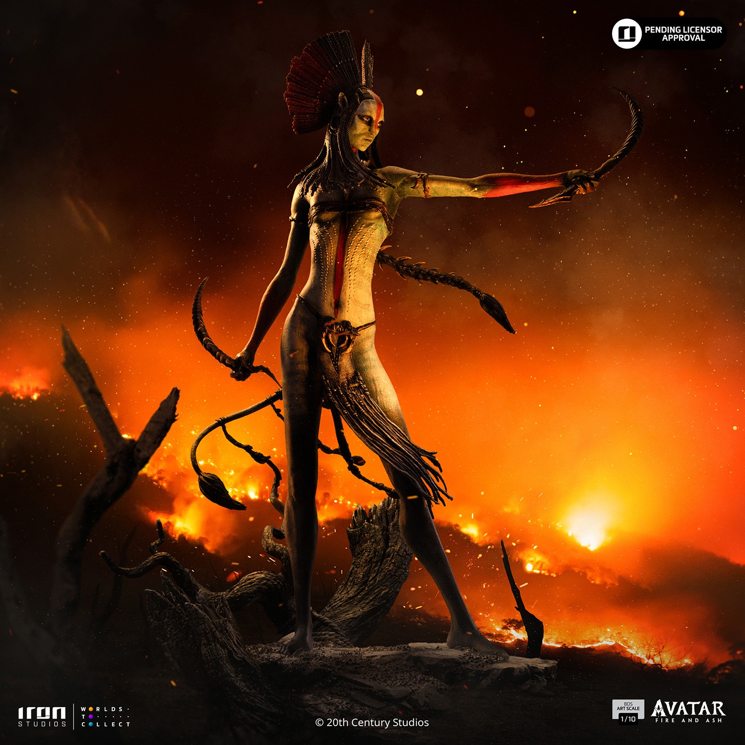 AVATAR Varang 1:10 Scale Statue  (Prototype Shown) View 1