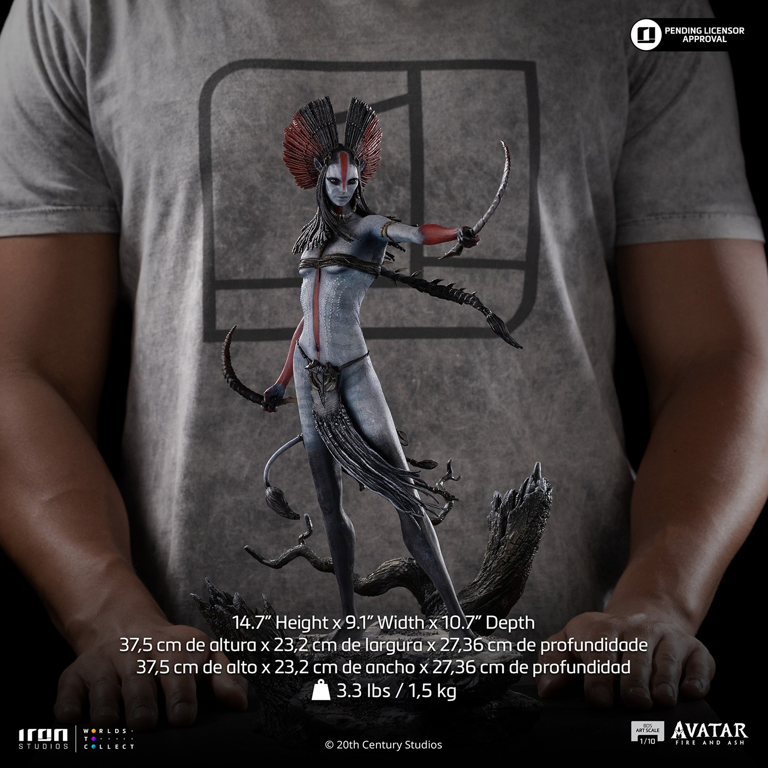 AVATAR Varang 1:10 Scale Statue  (Prototype Shown) View 3