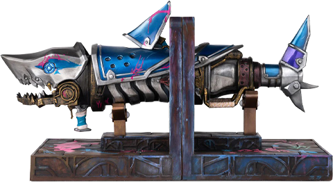 League of Legends Fishbones Bookends Office Supplies  (Prototype Shown) View 12