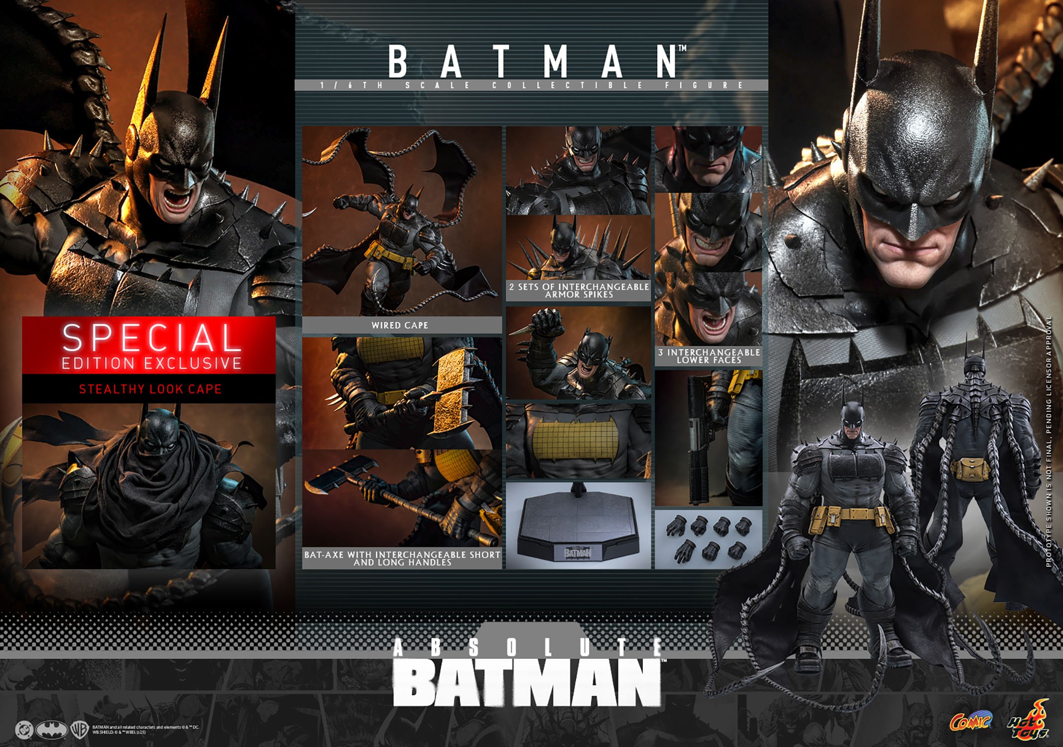 DC Comics Batman™ (Special Edition) Sixth Scale Figure  (Prototype Shown) View 15