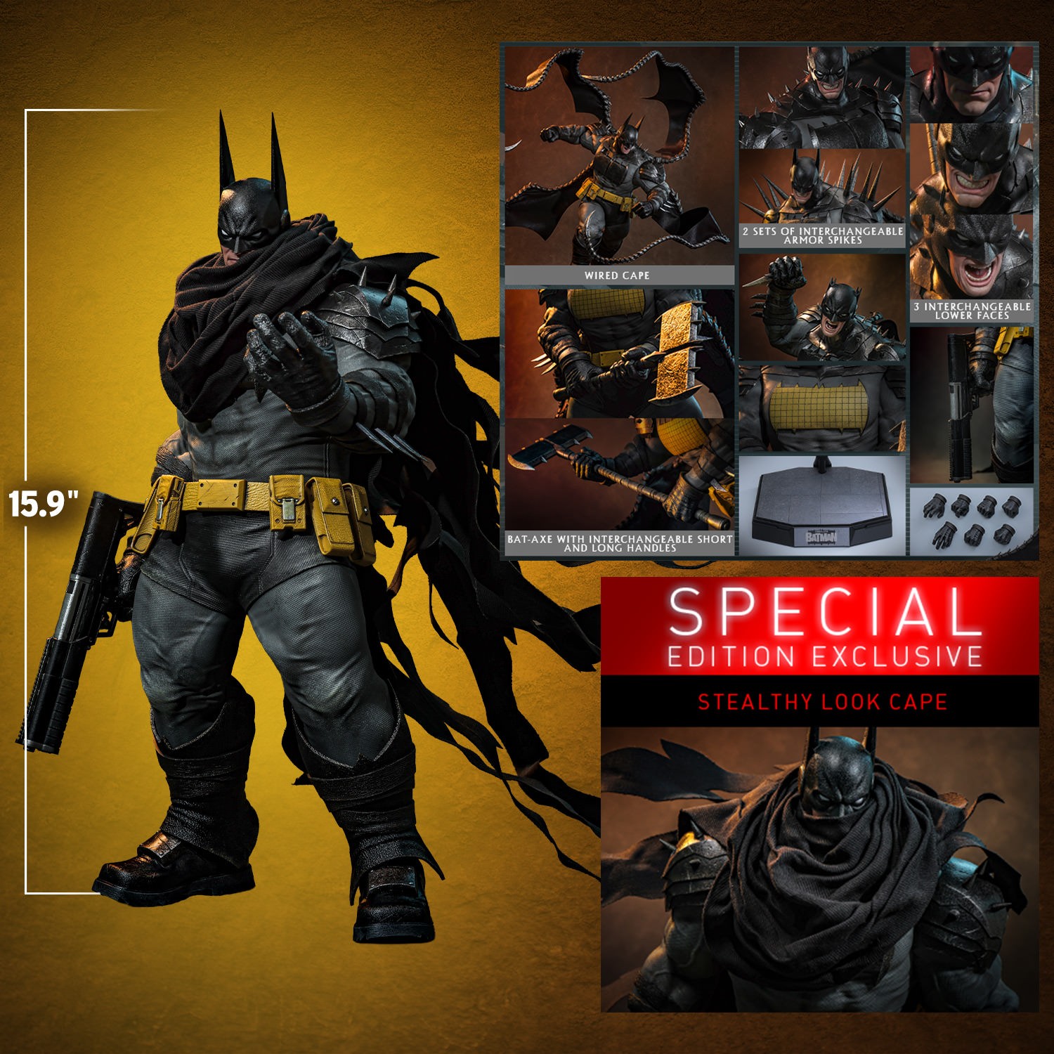 DC Comics Batman™ (Special Edition) Sixth Scale Figure  (Prototype Shown) View 2