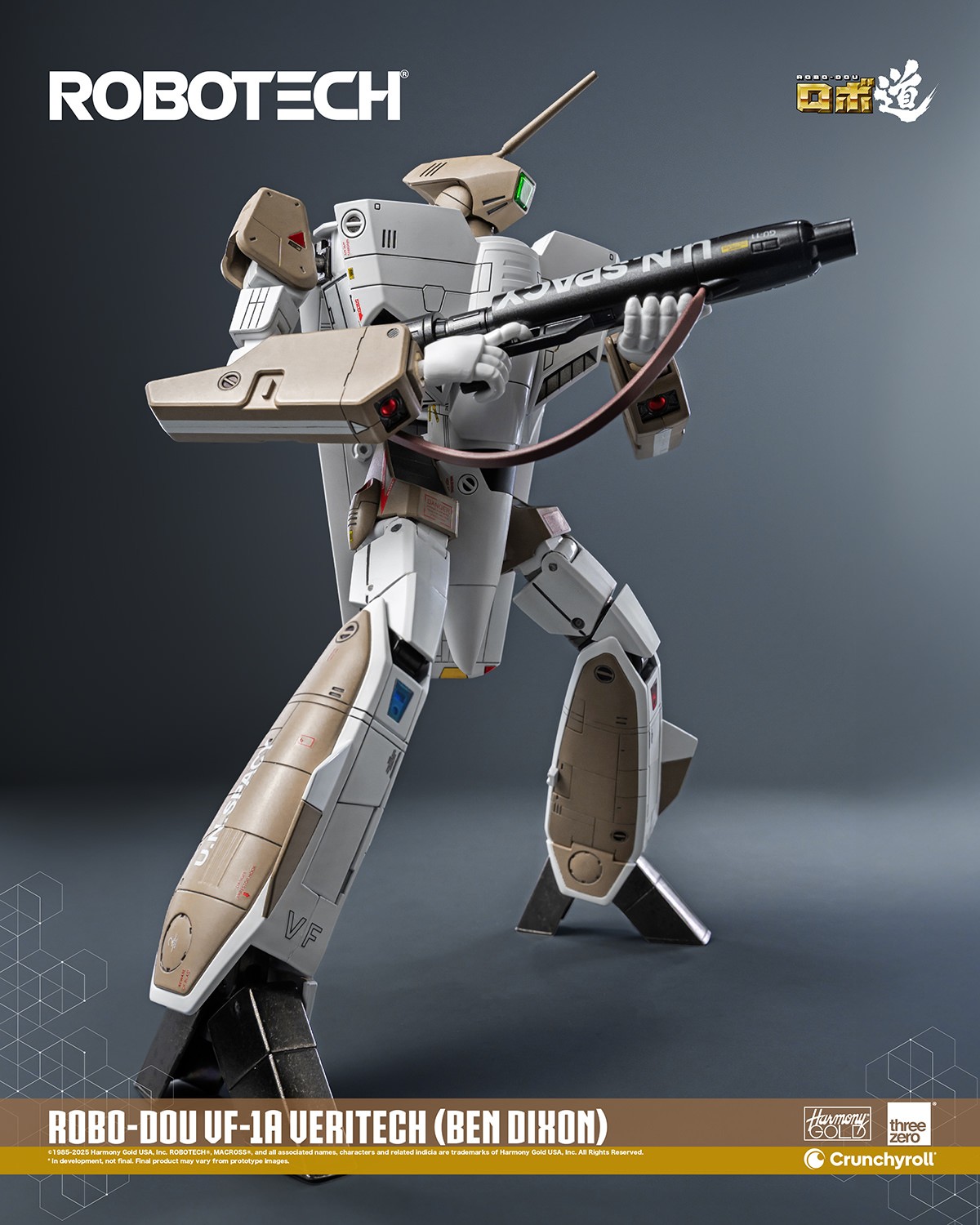 Robotech ROBO-DOU ROBOTECH VF-1A Veritech (Ben Dixon) Action Figure  (Prototype Shown) View 8