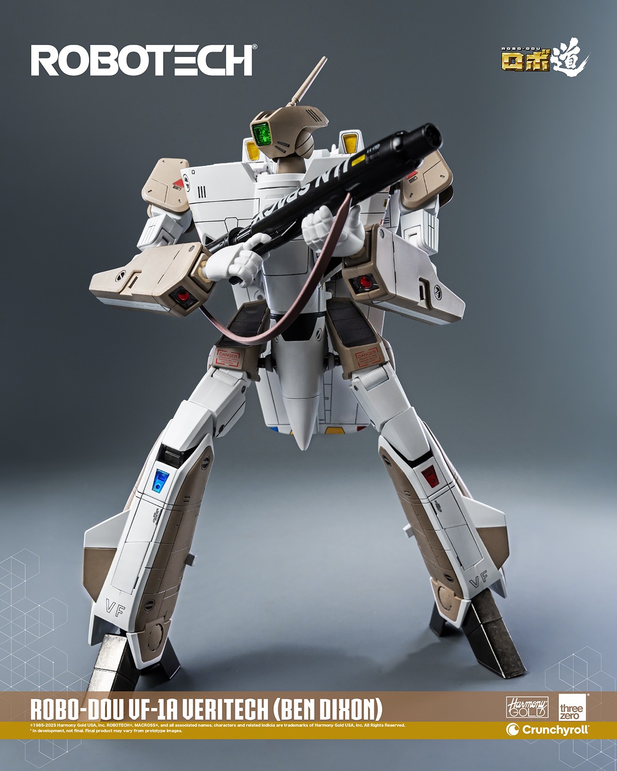 ROBO-DOU VF-1A Veritech (Ben Dixon) Action Figure by Threezero
