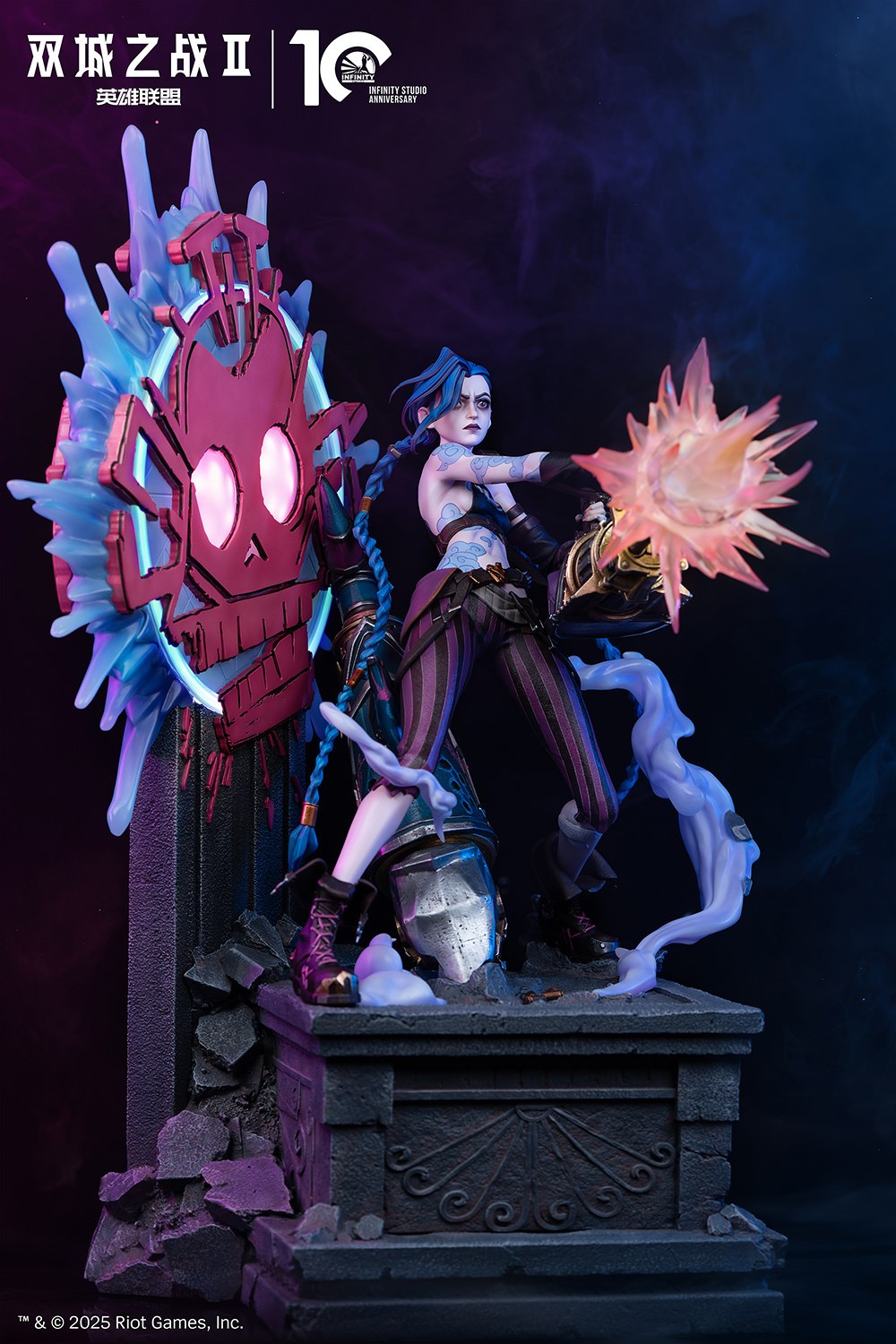League of Legends Jinx Quarter Scale Statue  (Prototype Shown) View 8