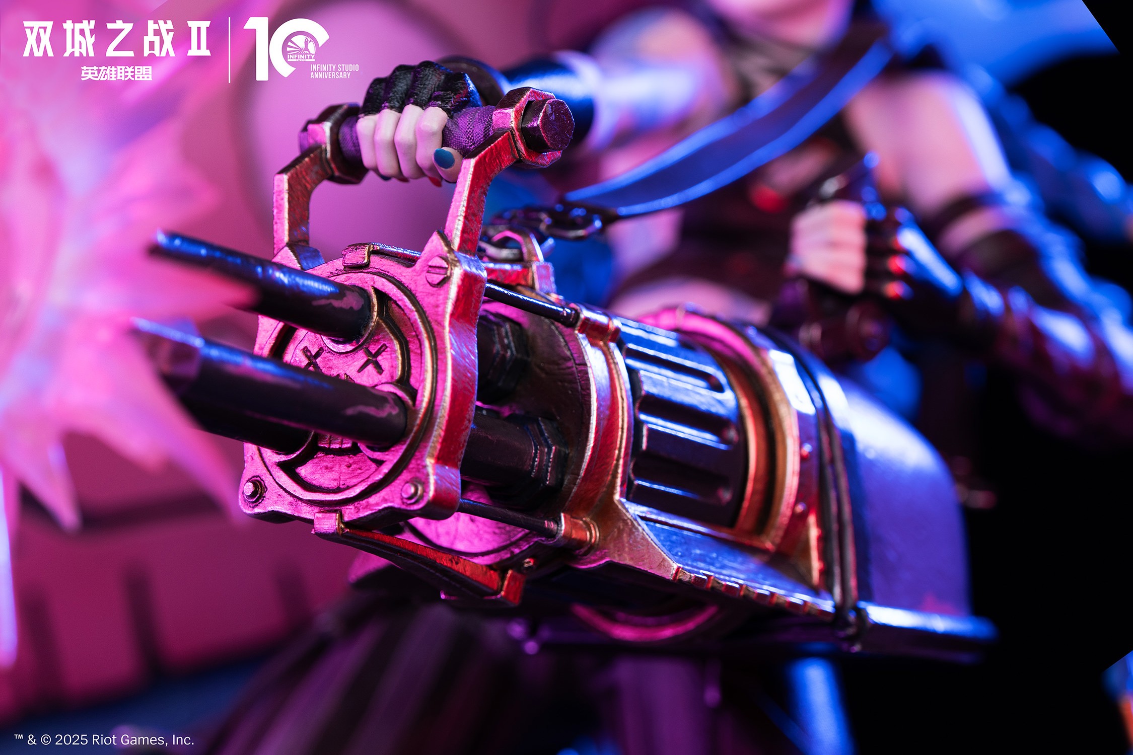League of Legends Jinx Quarter Scale Statue  (Prototype Shown) View 10
