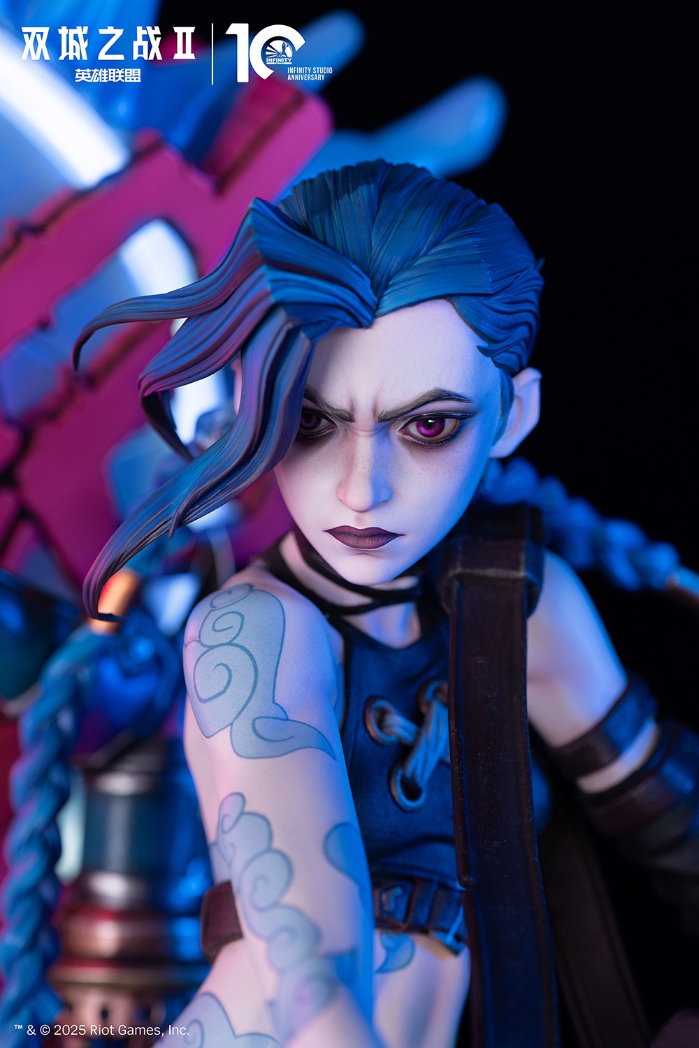 League of Legends Jinx Quarter Scale Statue  (Prototype Shown) View 15