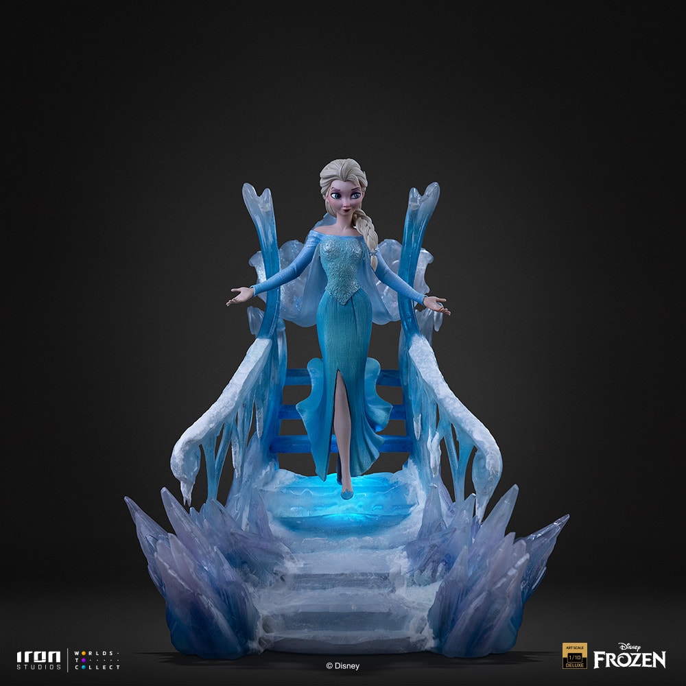 Disney Elsa Deluxe 1:10 Scale Statue  (Prototype Shown) View 10