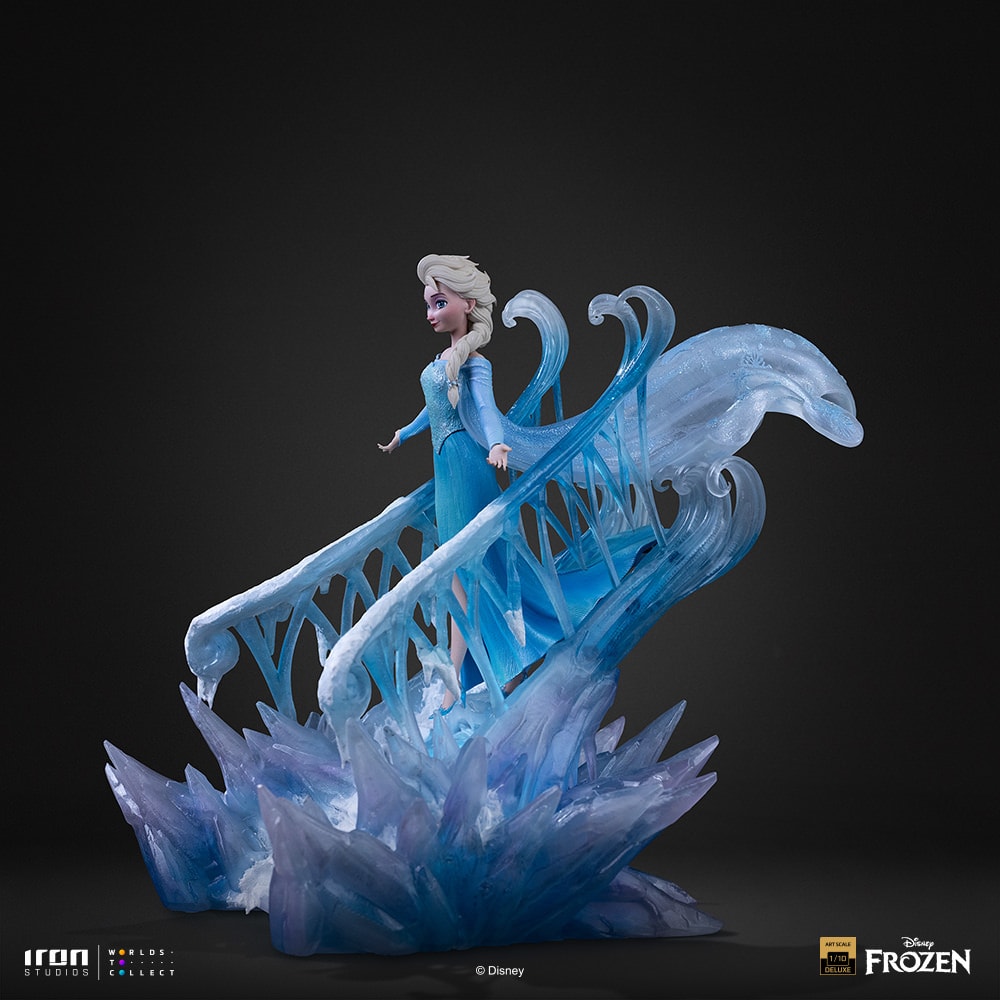 Disney Elsa Deluxe 1:10 Scale Statue  (Prototype Shown) View 12
